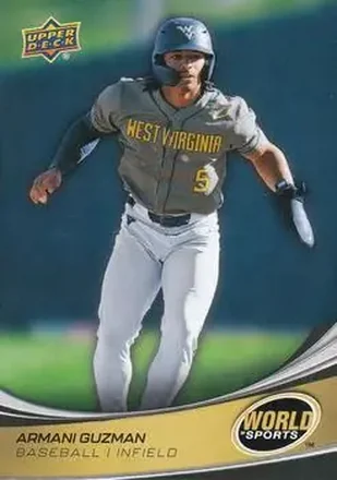 2026 Upper Deck World of Sports Volume II #30 - Armani Guzman - West Virginia Mountaineers