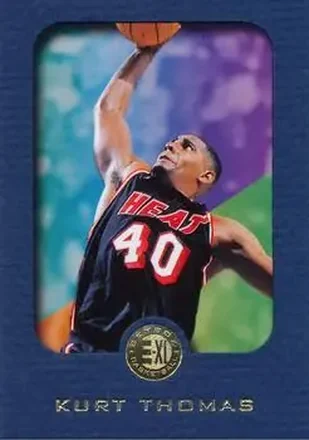 1995-96 SkyBox E-XL - Blue #44 - Kurt Thomas - Miami Heat