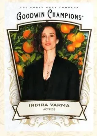 2026 Upper Deck Goodwin Champions #55 - Indira Varma