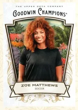 2026 Upper Deck Goodwin Champions #61 - Zoe Matthews