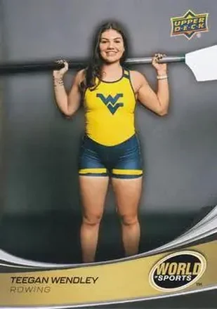 2026 Upper Deck World of Sports Volume II #90 - Teegan Wendley - West Virginia Mountaineers
