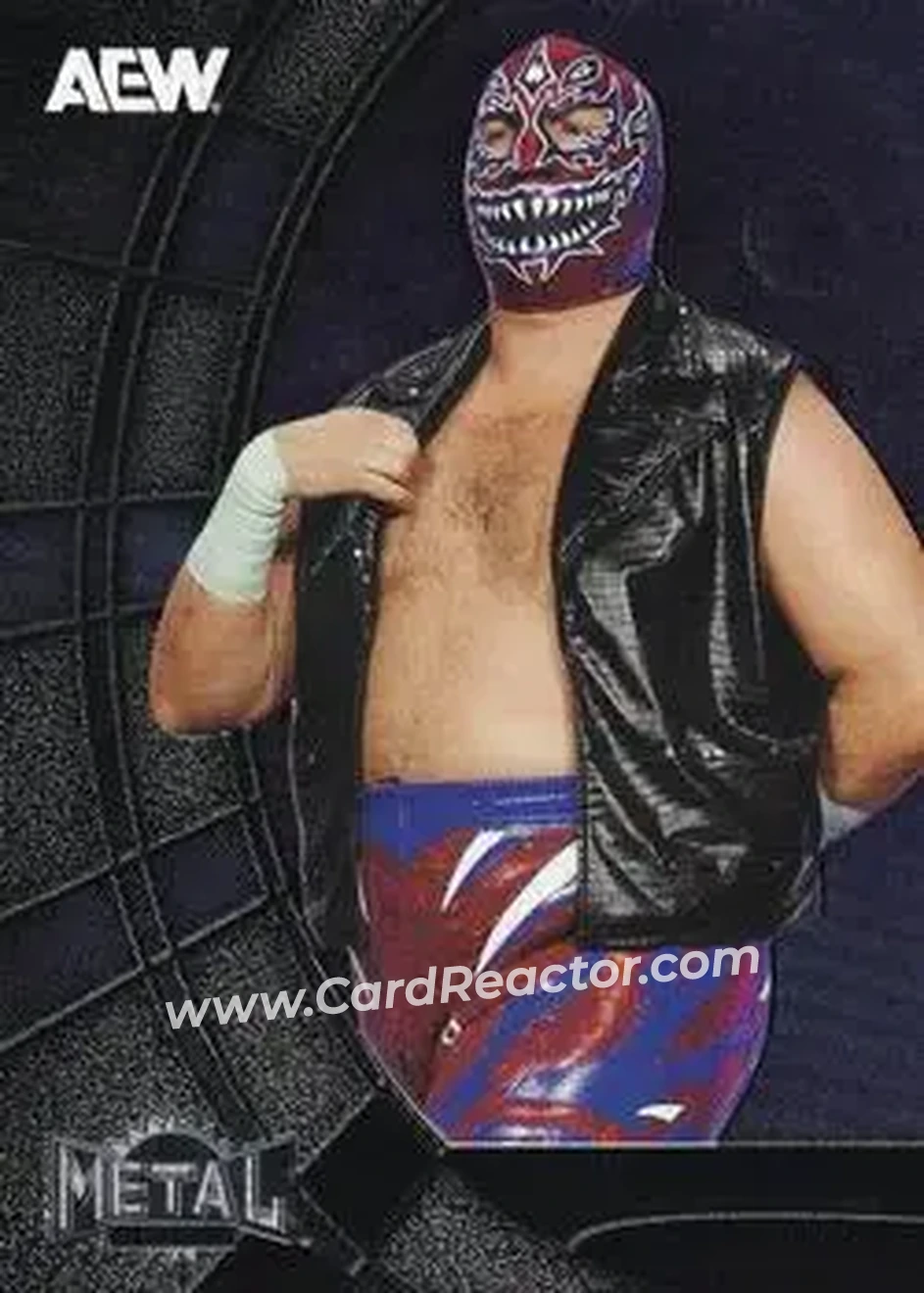 2025 SkyBox Metal Universe AEW #5 - Evil Uno