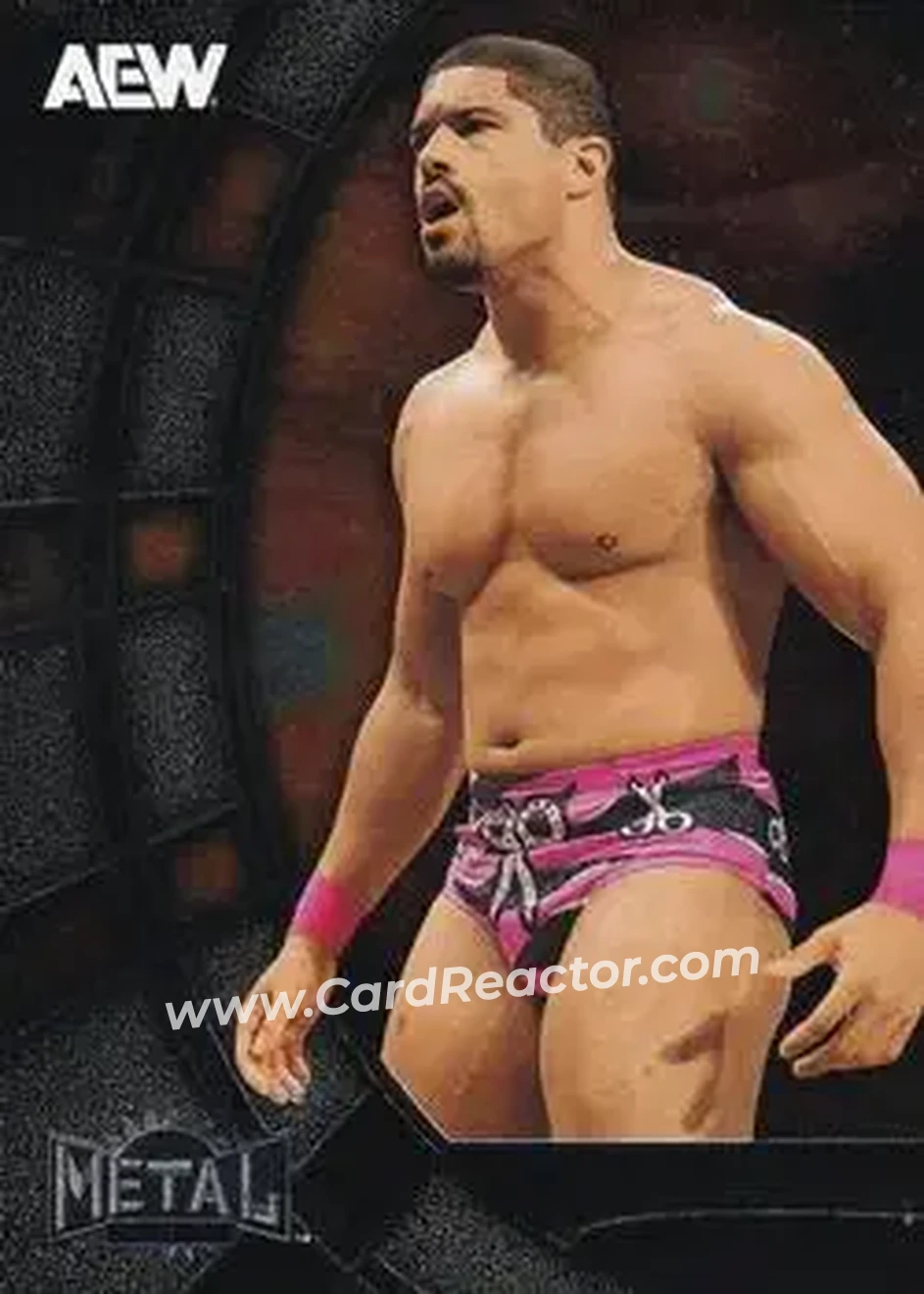 2025 SkyBox Metal Universe AEW #6 - Anthony Bowens