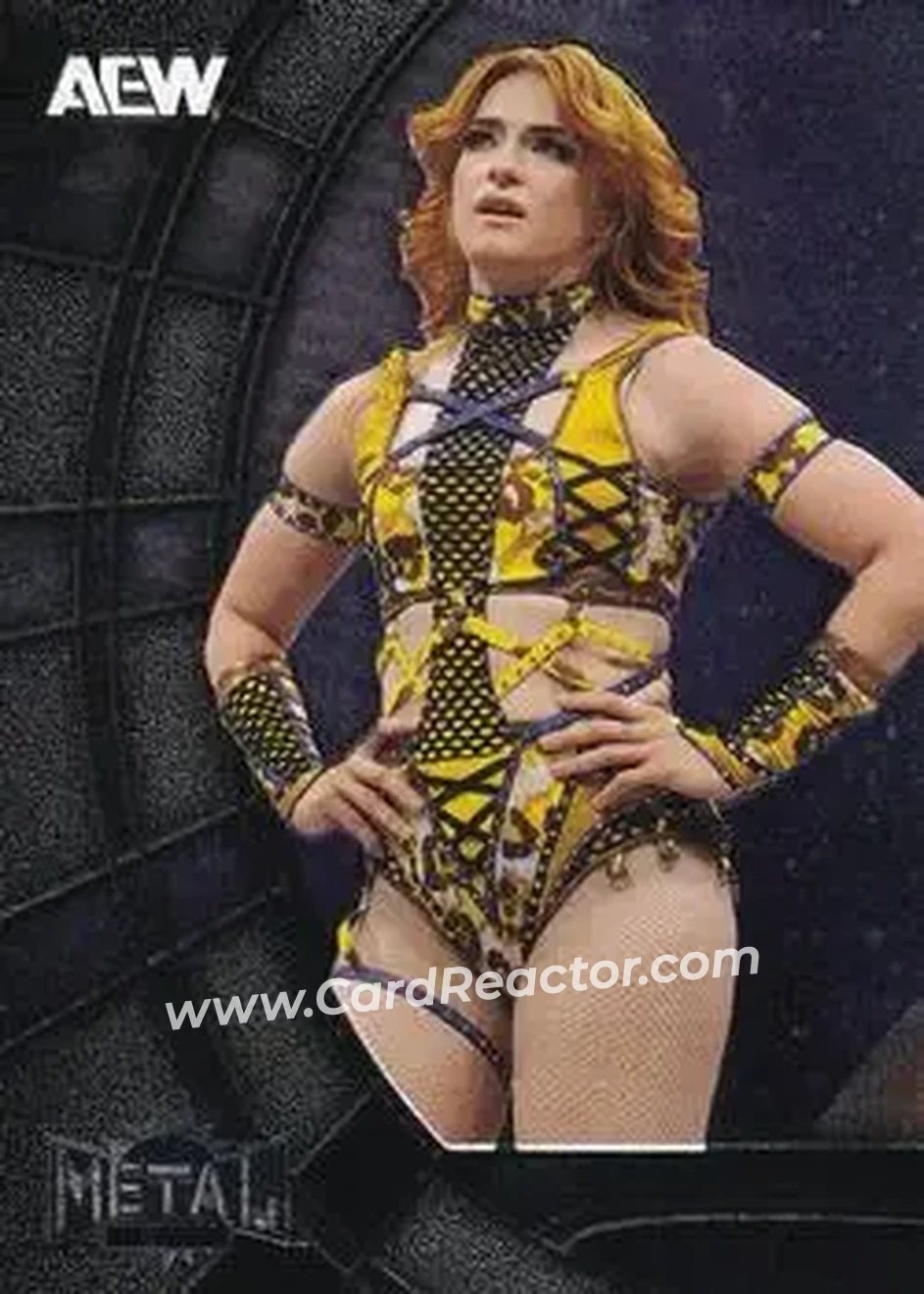 2025 SkyBox Metal Universe AEW #9 - Jamie Hayter