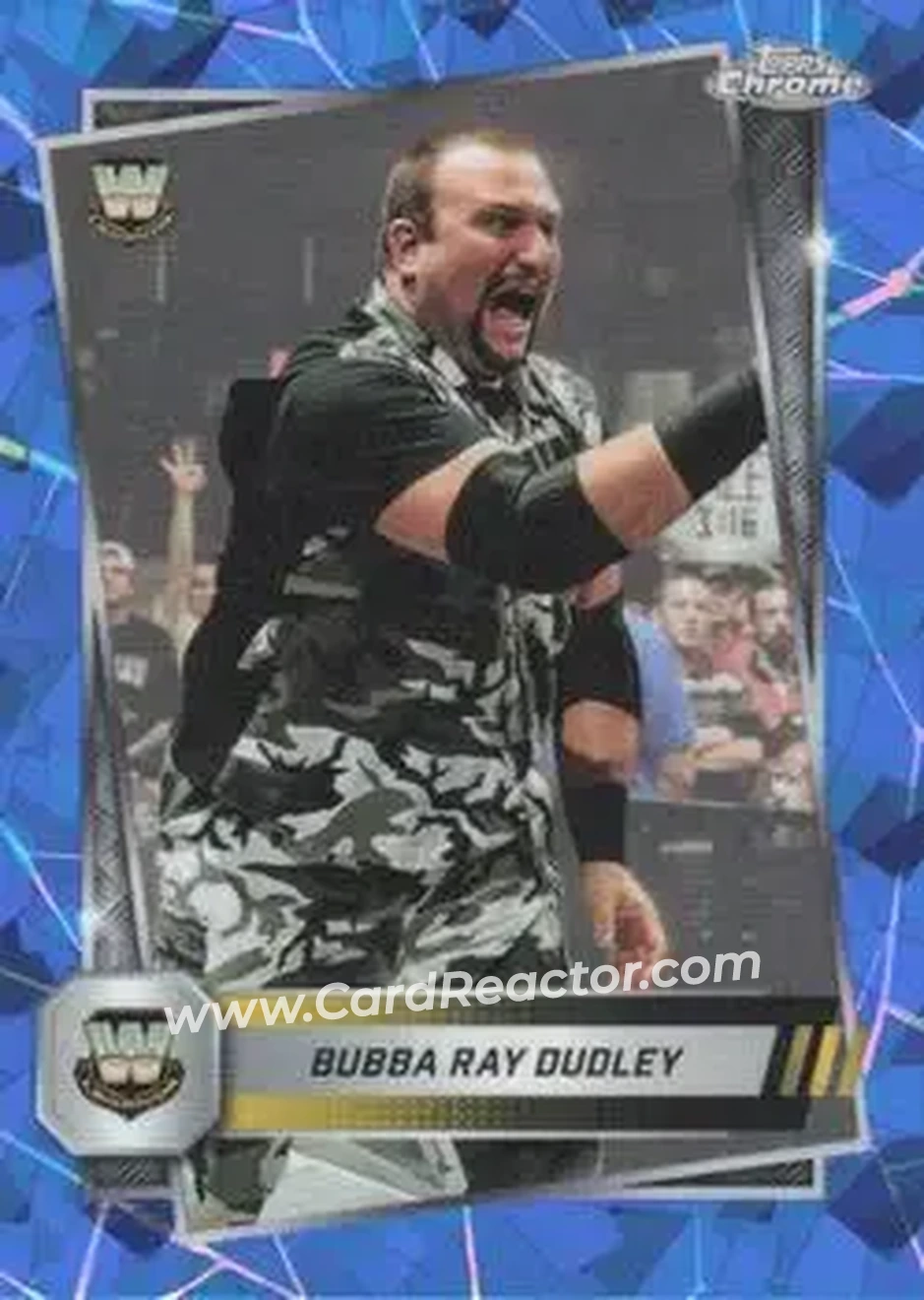 2025 Topps Chrome Sapphire Edition WWE #9 - Bubba Ray Dudley