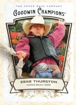 2026 Upper Deck Goodwin Champions #96 - Zeke Thurston