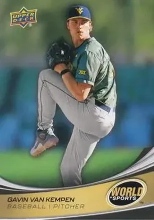 2026 Upper Deck World of Sports Volume II #92 - Gavin Van Kempen - West Virginia Mountaineers