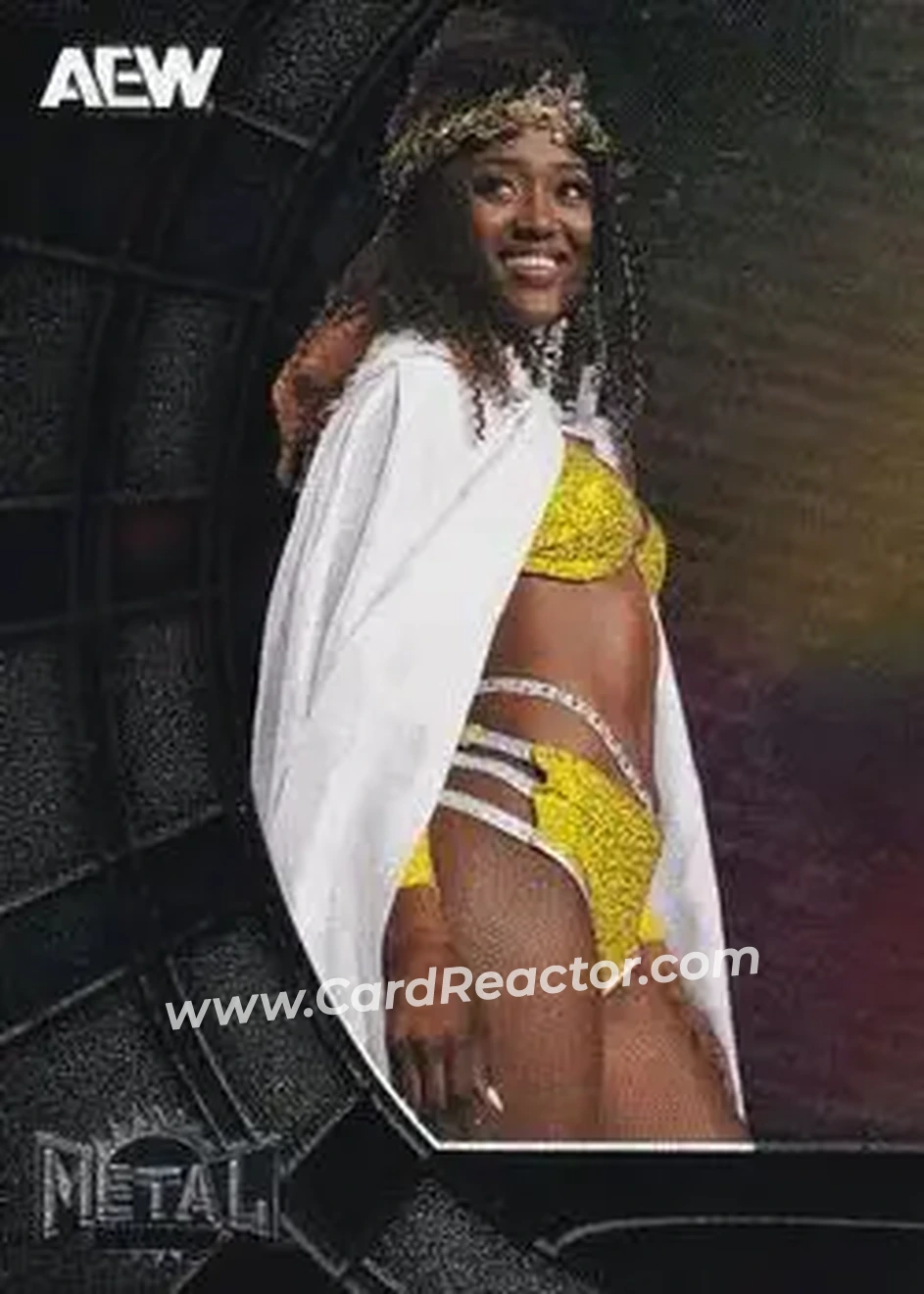 2025 SkyBox Metal Universe AEW #11 - Queen Aminata