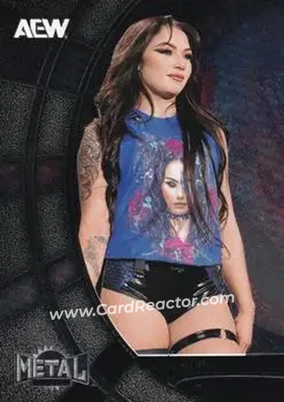 2025 SkyBox Metal Universe AEW #16 - Skye Blue