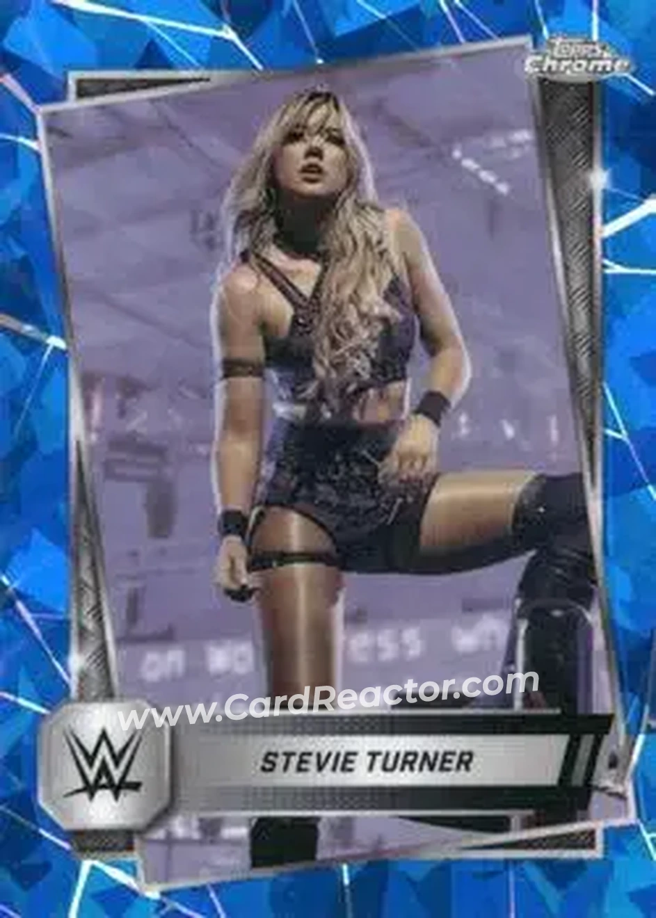2025 Topps Chrome Sapphire Edition WWE #20 - Stevie Turner