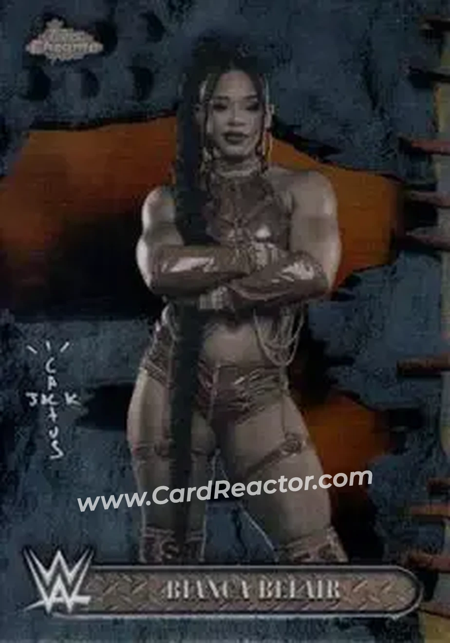 2025 Topps Chrome WWE x Cactus Jack #11 - Bianca Belair