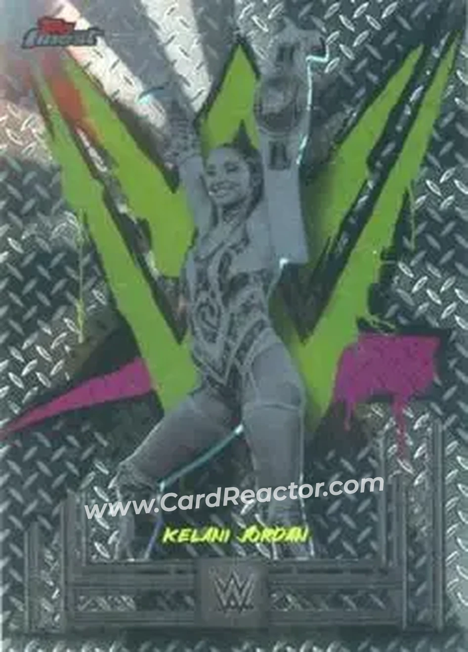 2025 Topps Finest WWE #11 - Kelani Jordan