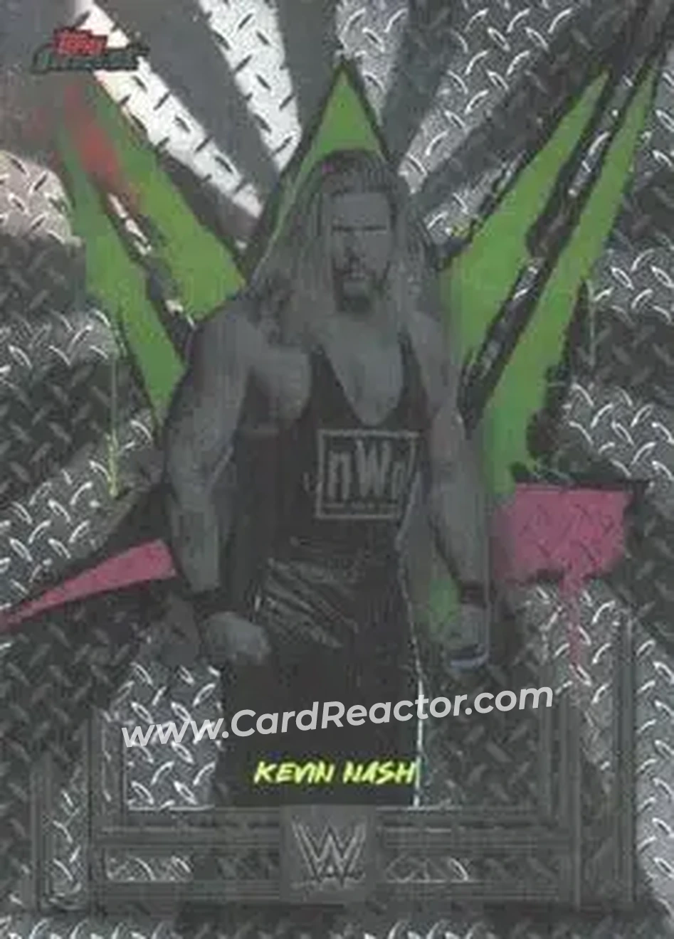 2025 Topps Finest WWE #17 - Kevin Nash