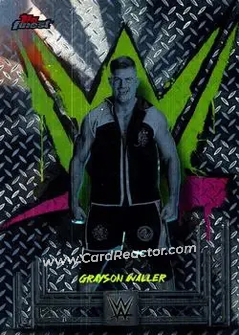 2025 Topps Finest WWE #19 - Grayson Waller