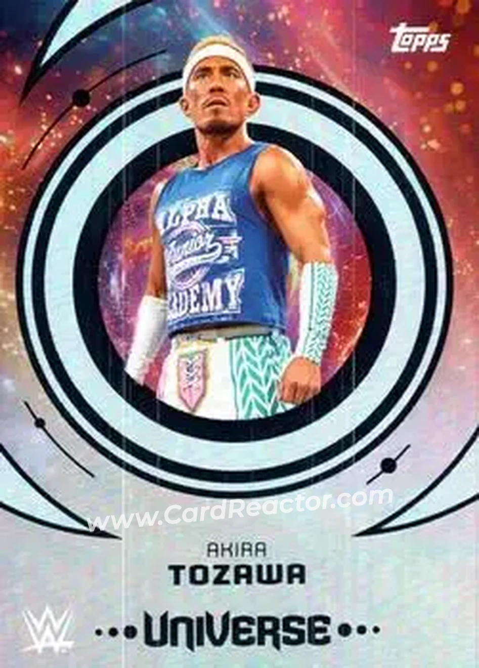 2025 Topps Universe WWE #15 - Akira Tozawa
