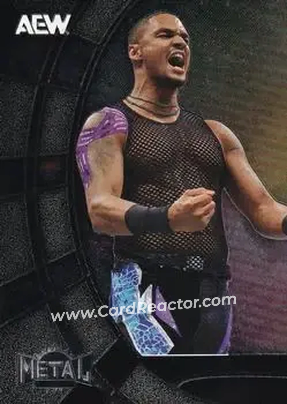2025 SkyBox Metal Universe AEW #22 - Isiah Kassidy