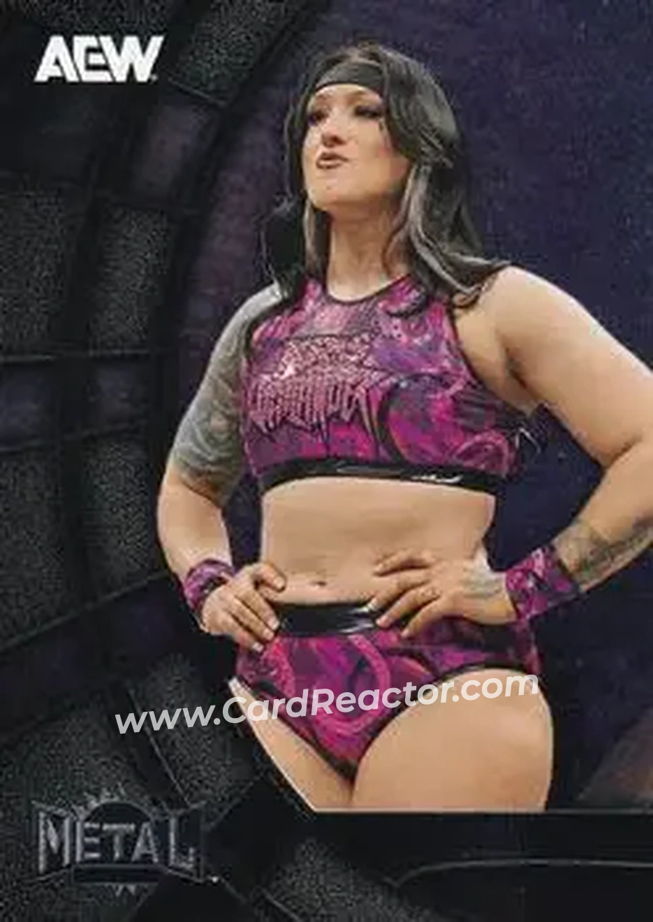 2025 SkyBox Metal Universe AEW #23 - Kris Statlander