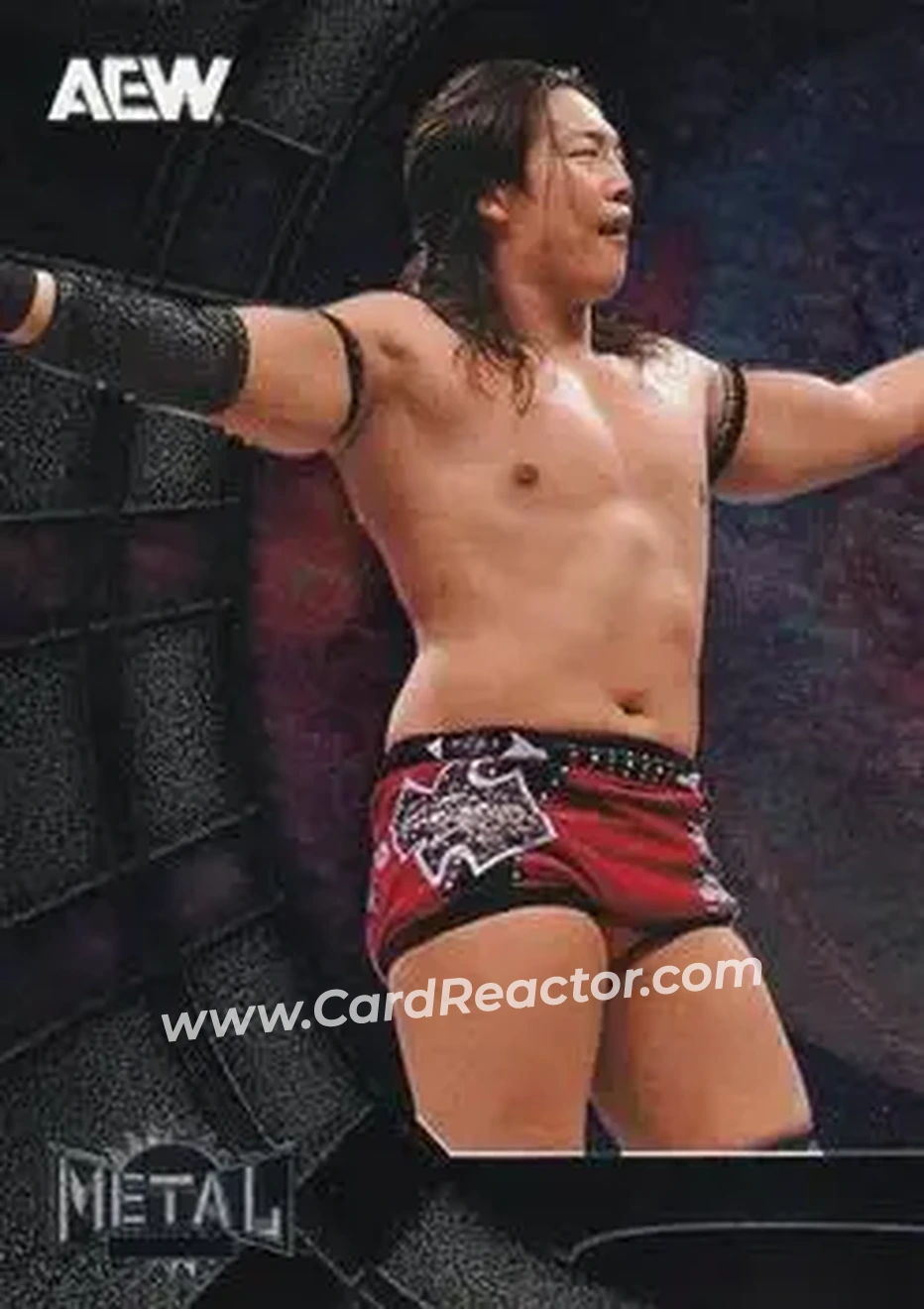 2025 SkyBox Metal Universe AEW #24 - Konosuke Takeshita