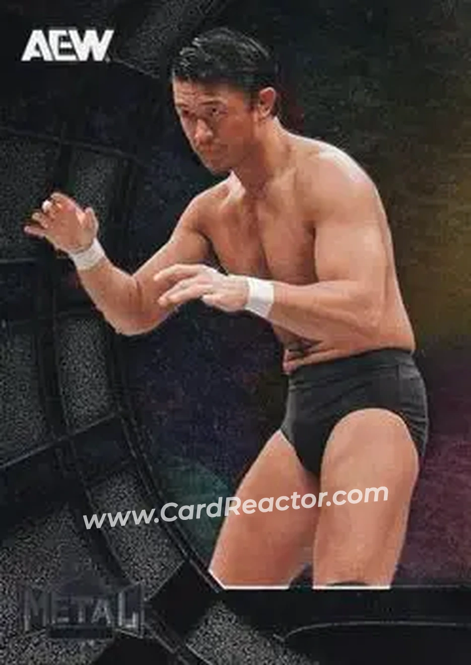 2025 SkyBox Metal Universe AEW #27 - Katsuyori Shibata