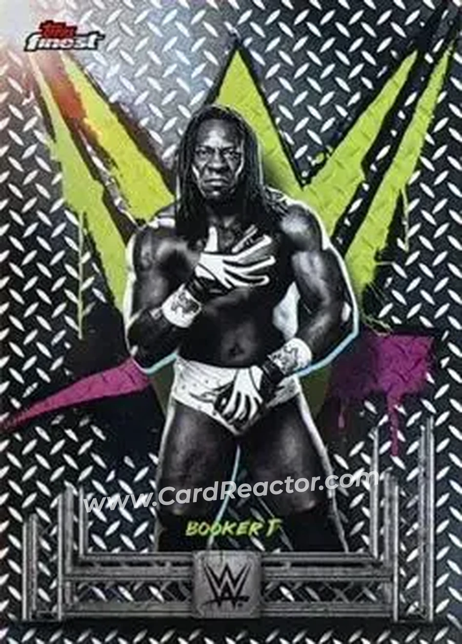 2025 Topps Finest WWE #24 - Booker T