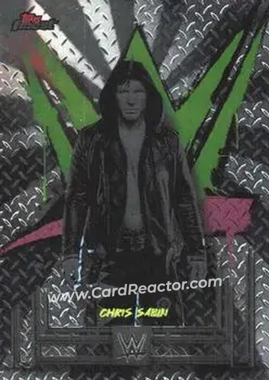 2025 Topps Finest WWE #27 - Chris Sabin