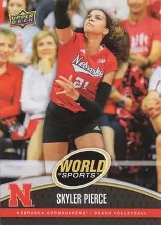 2025 Upper Deck World of Sports Volume 1 #31 - Skyler Pierce - Nebraska Cornhuskers
