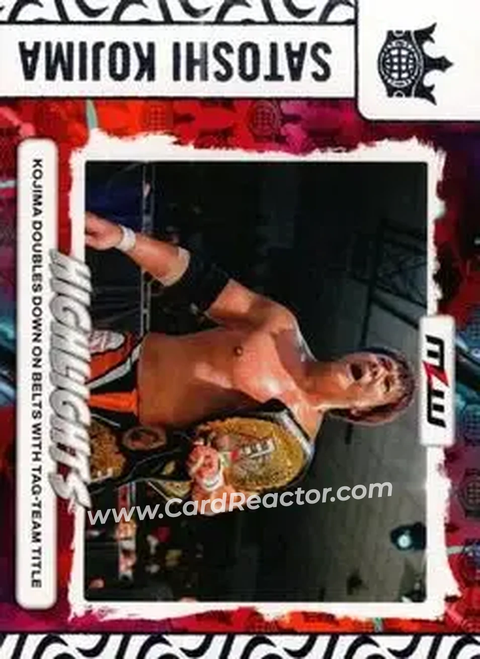 2026 Panini Ring Royalty MLW #95 - Satoshi Kojima