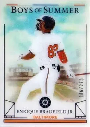 2024 Panini Boys of Summer #36 - Enrique Bradfield Jr. - Baltimore Orioles
