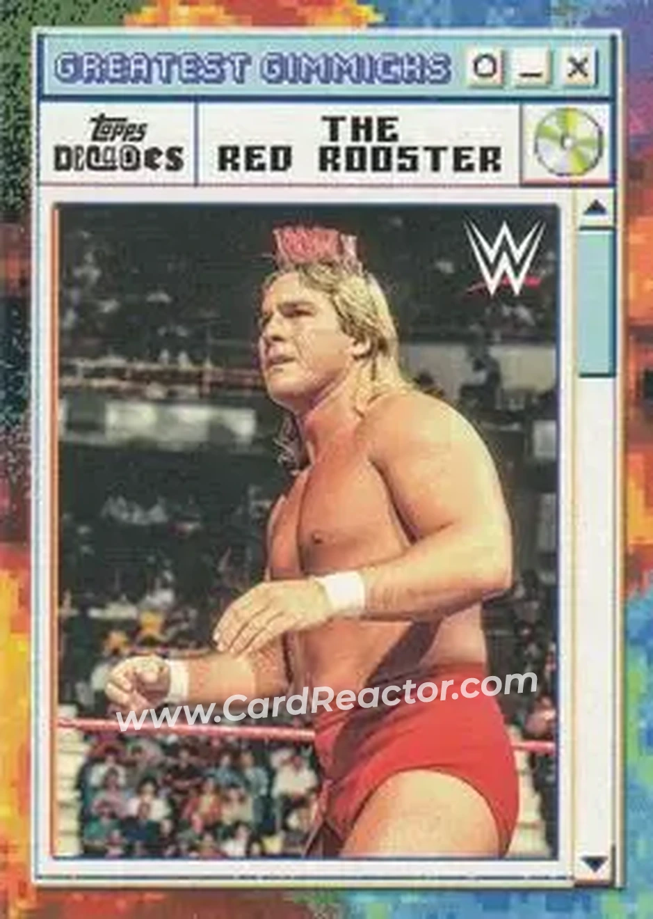 2026 Topps Decades 1990's WWE #106 - Red Rooster