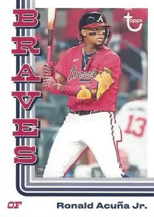 2024 Topps Brooklyn Collection #44 - Ronald Acuña Jr. - Atlanta Braves