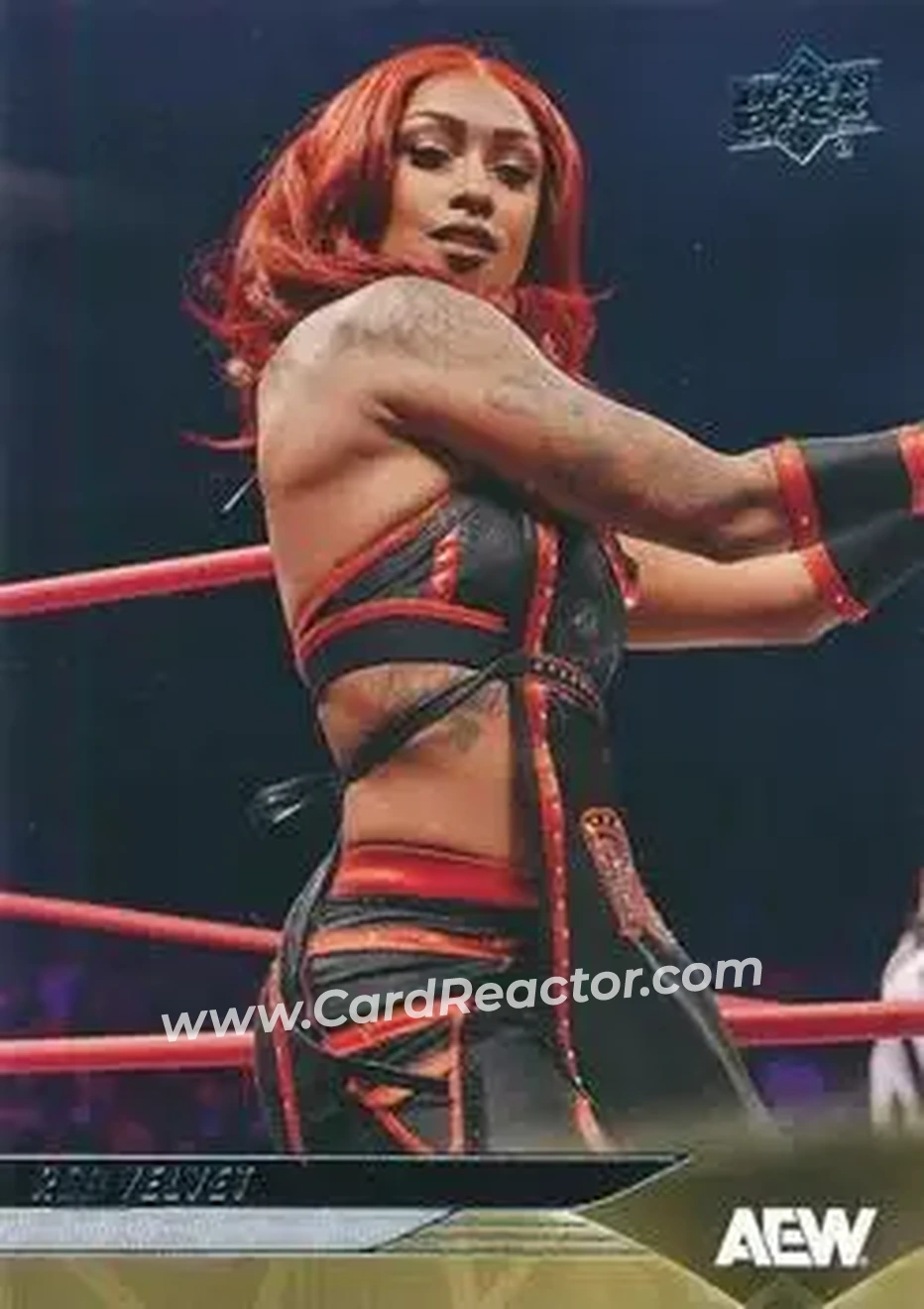 2025 Upper Deck AEW #42a - Red Velvet