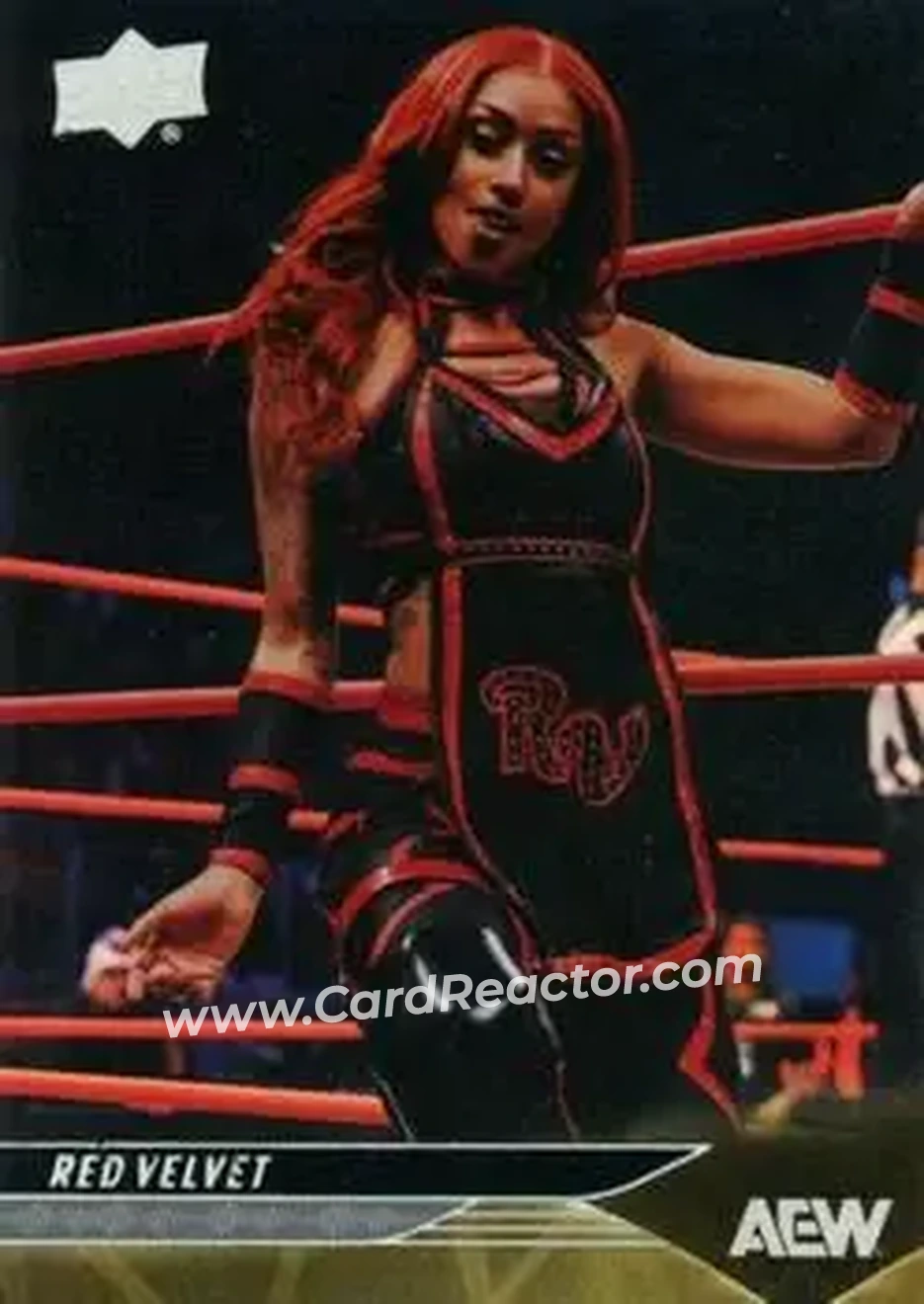 2025 Upper Deck AEW #42b - Red Velvet