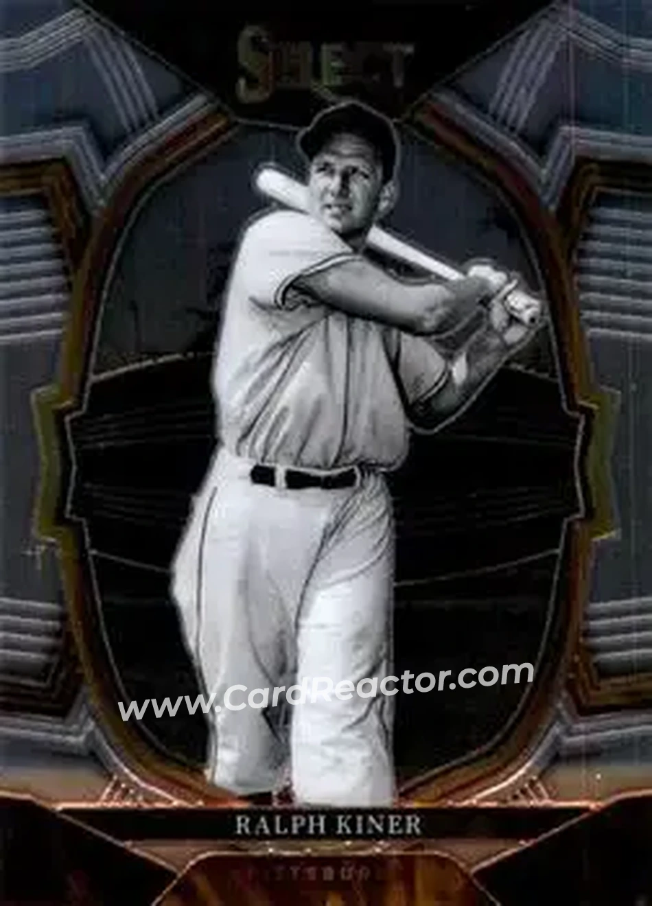 2023 Panini Select #35 - Ralph Kiner - Pittsburgh Pirates