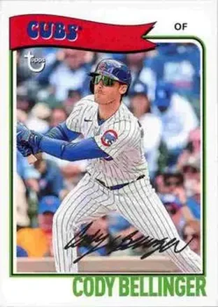 2023 Topps Brooklyn Collection #48 - Cody Bellinger - Chicago Cubs
