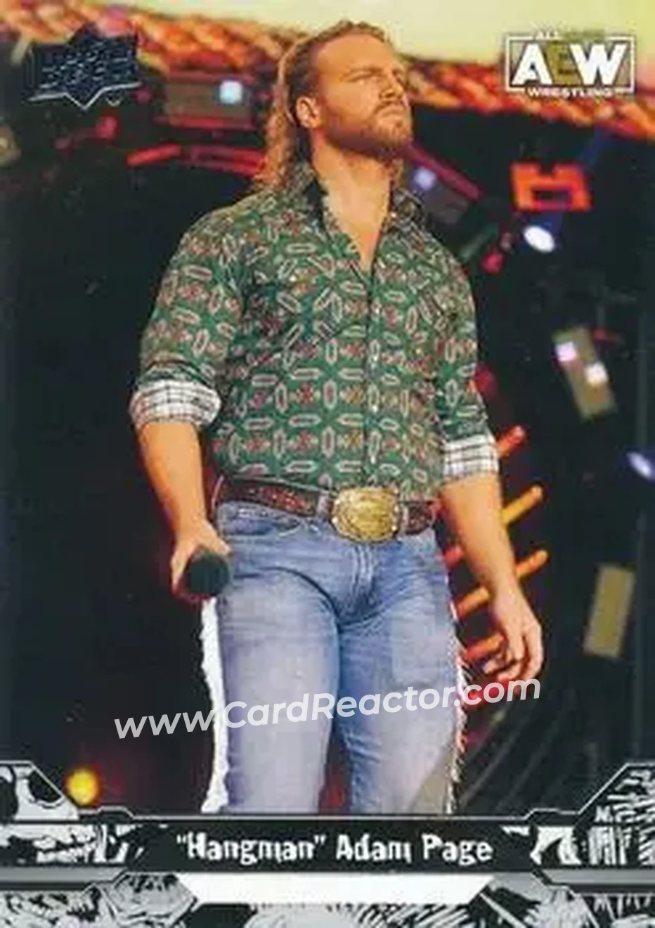 2023 Upper Deck AEW #21 - "Hangman" Adam Page
