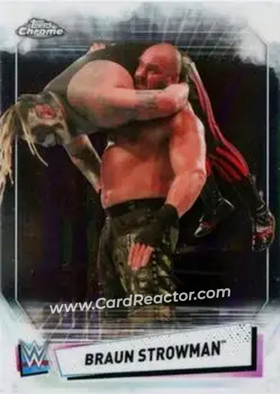 2021 Topps Chrome WWE #10 - Braun Strowman