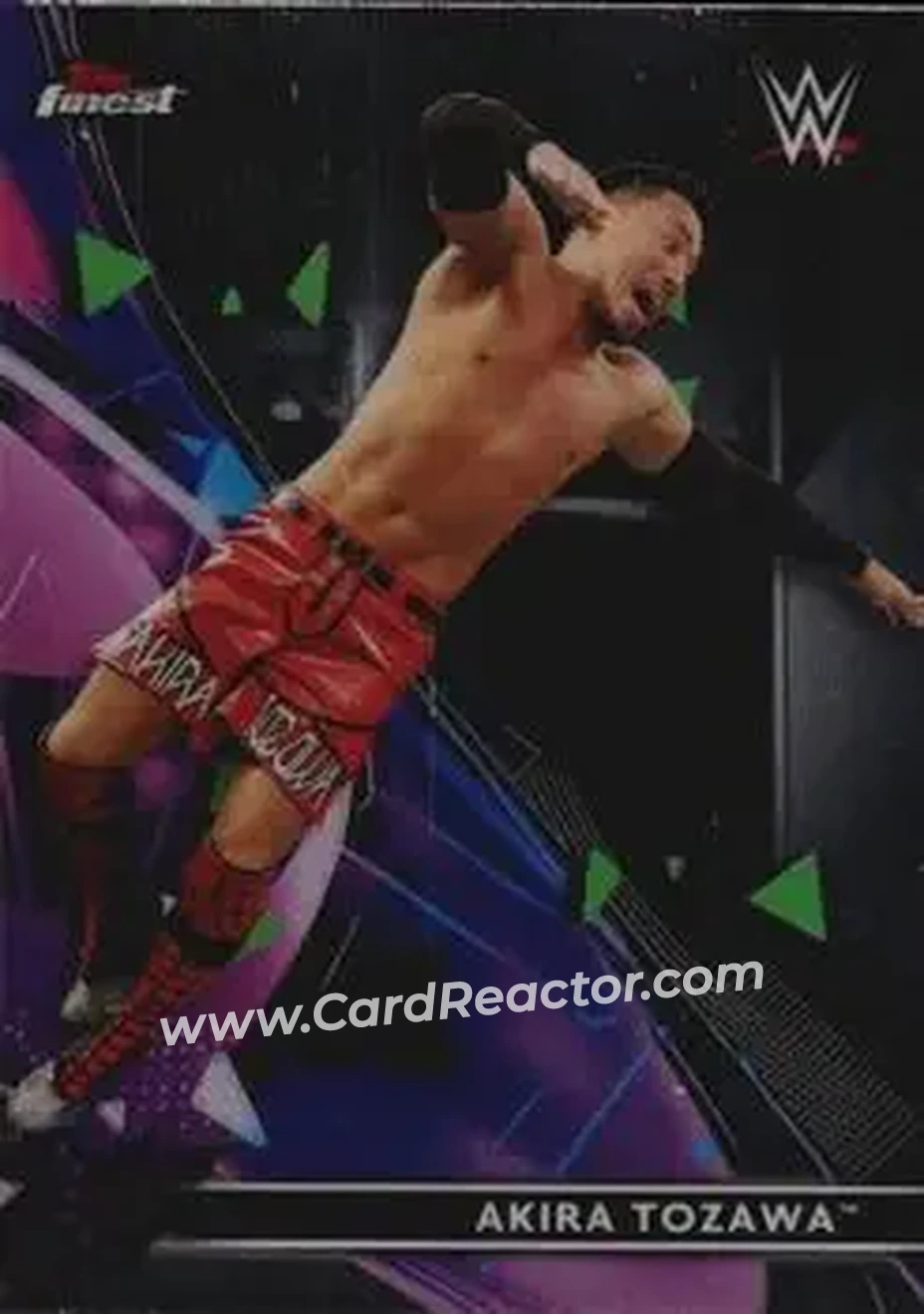 2021 Topps Finest WWE #2 - Akira Tozawa