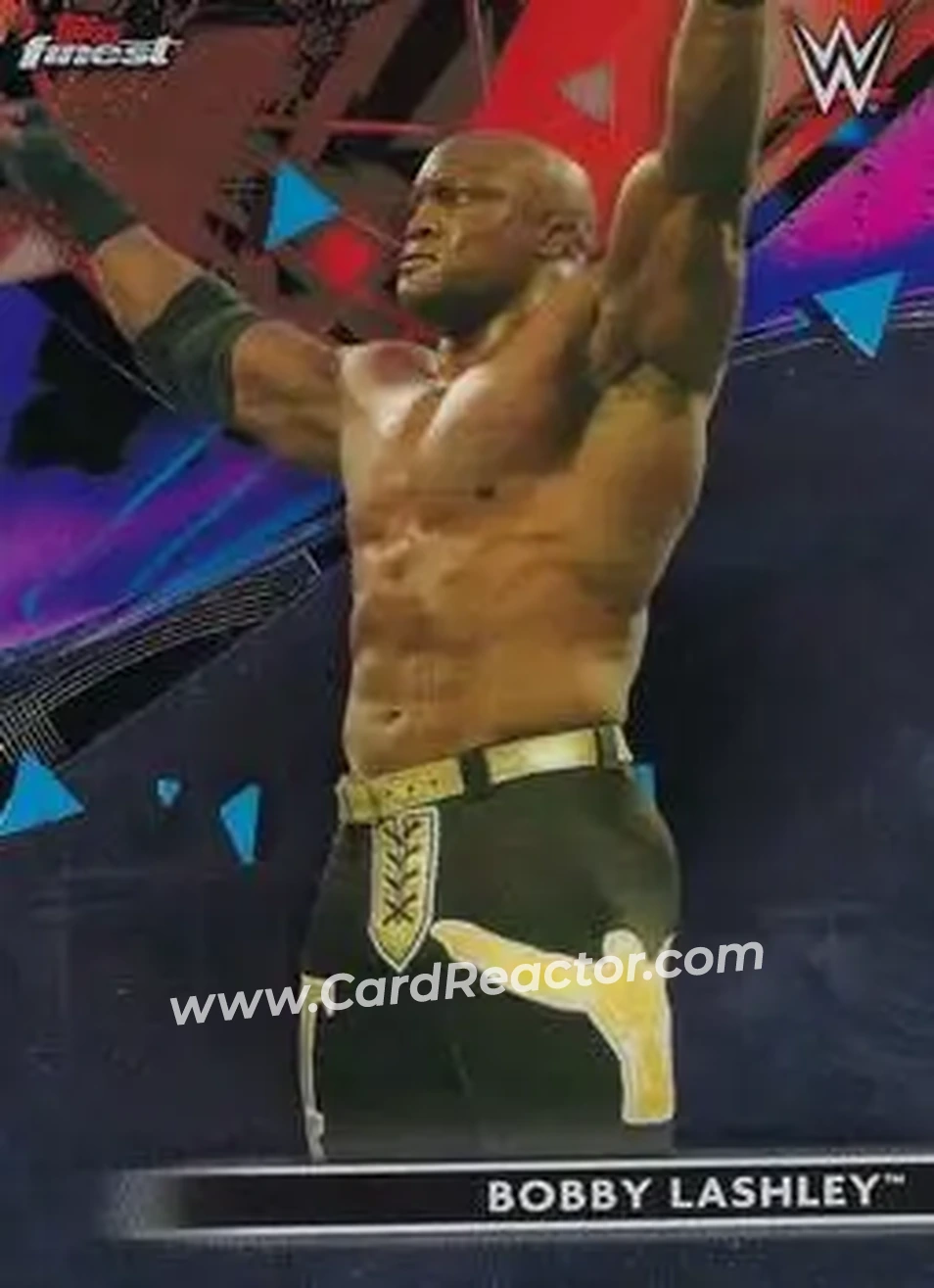 2021 Topps Finest WWE #6 - Bobby Lashley