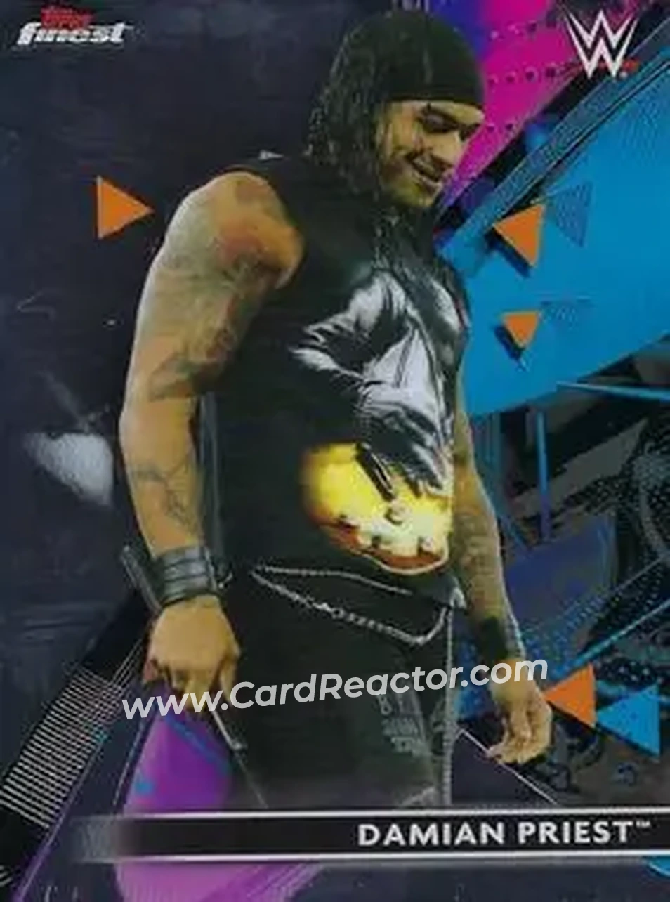 2021 Topps Finest WWE #9 - Damian Priest