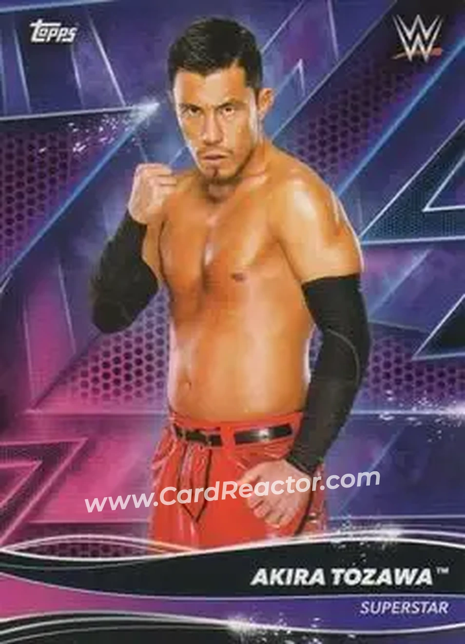 2021 Topps WWE Superstars #3 - Akira Tozawa
