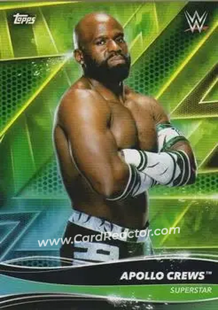 2021 Topps WWE Superstars #8 - Apollo Crews