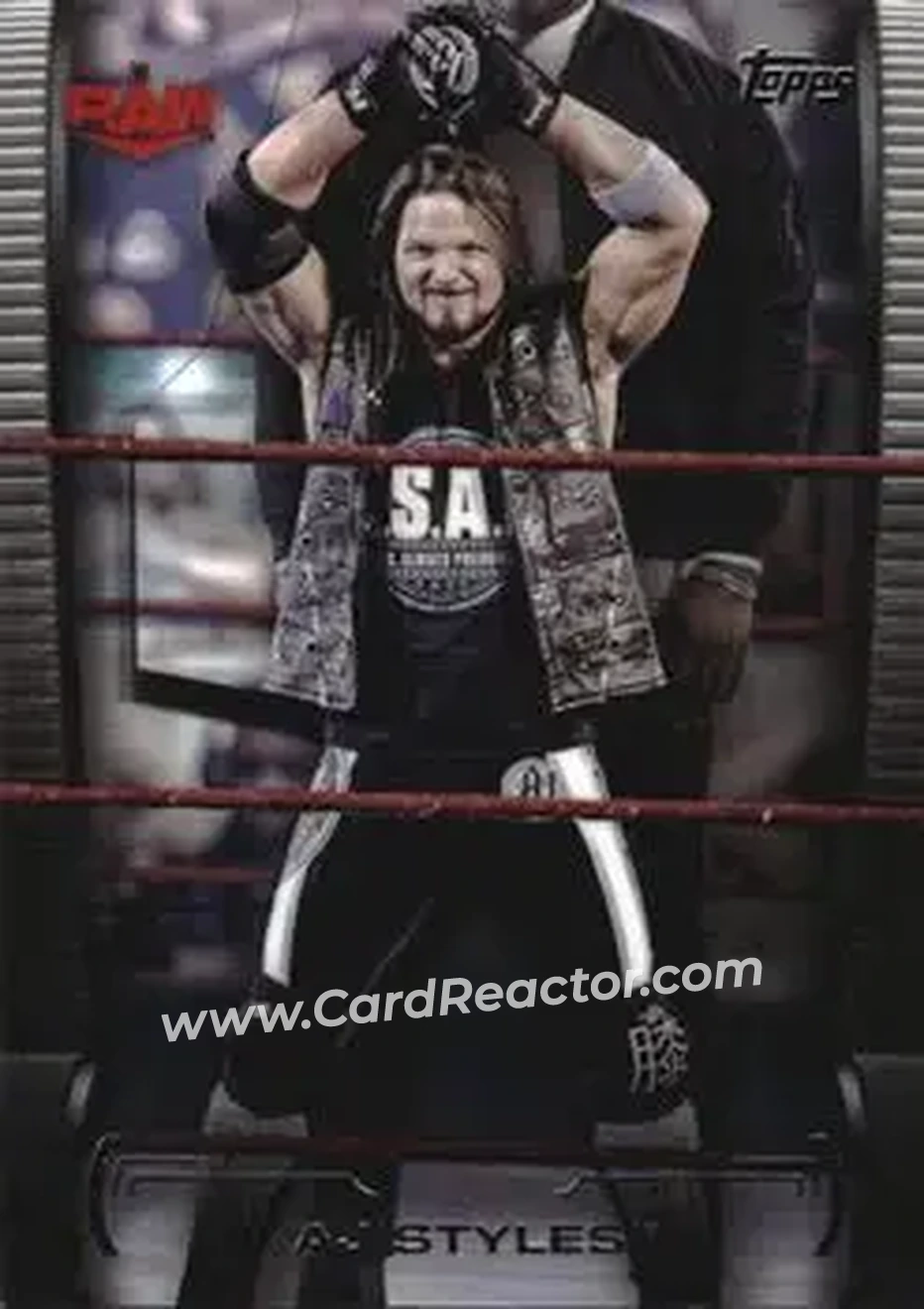 2021 Topps WWE Undisputed #1 - AJ Styles