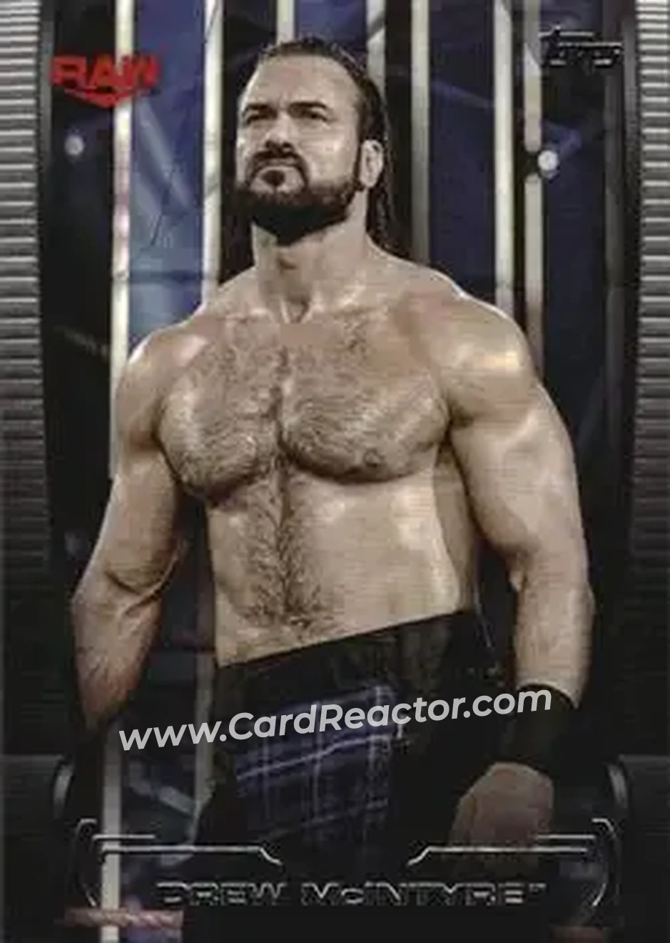 2021 Topps WWE Undisputed #10 - Drew McIntyre
