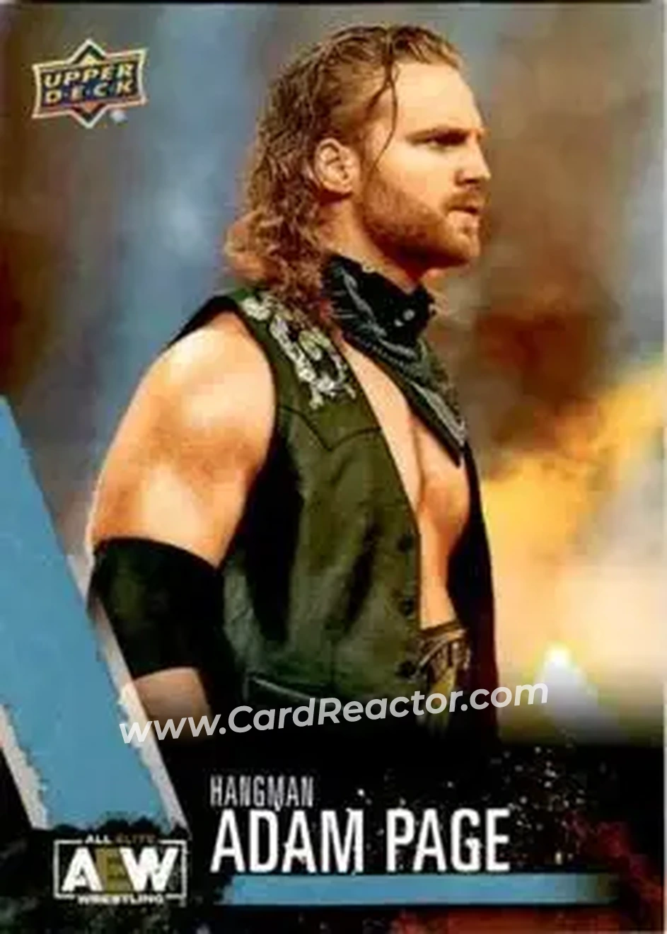 2021 Upper Deck AEW #7 - "Hangman" Adam Page