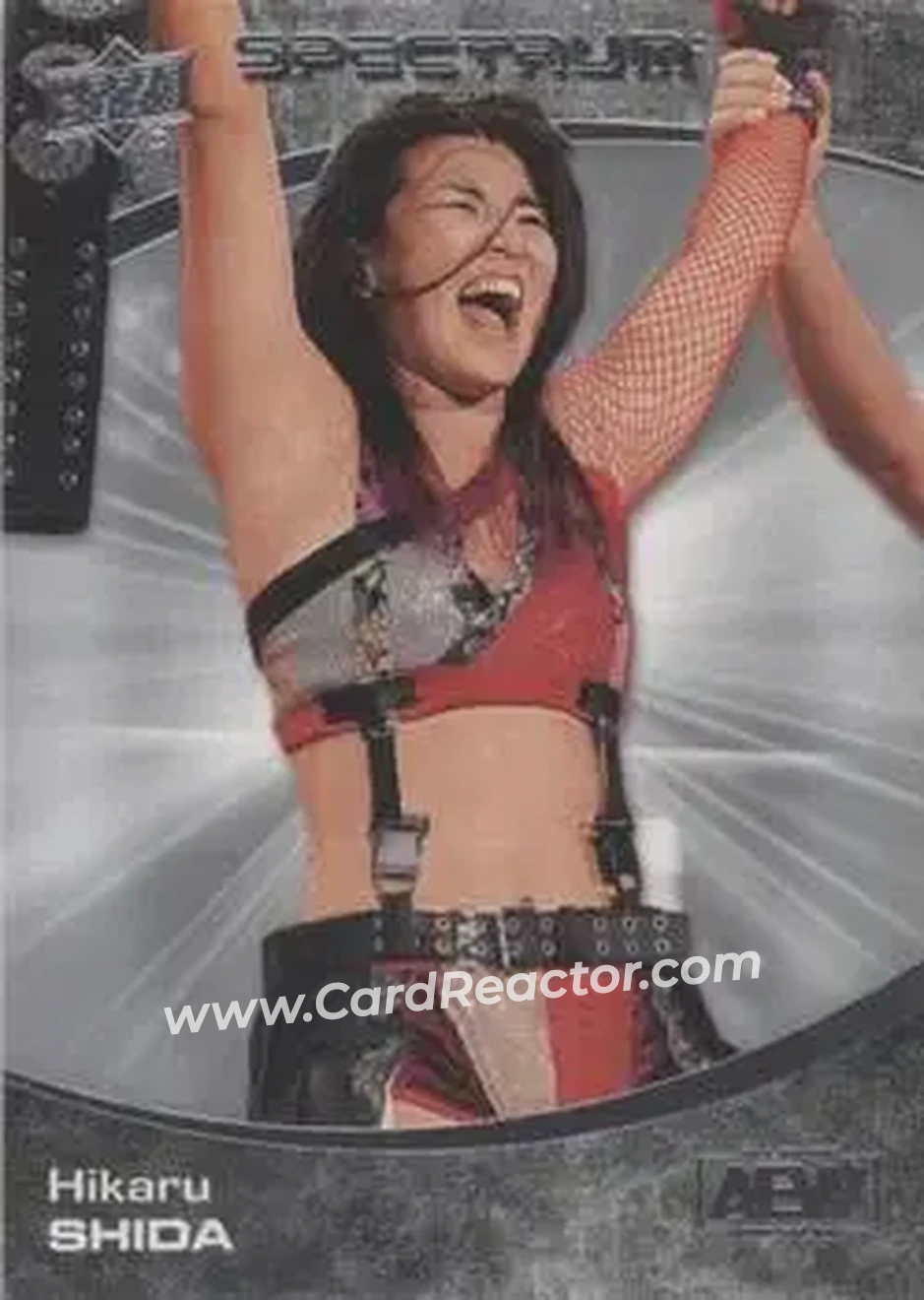 2021 Upper Deck Spectrum AEW #2 - Hikaru Shida