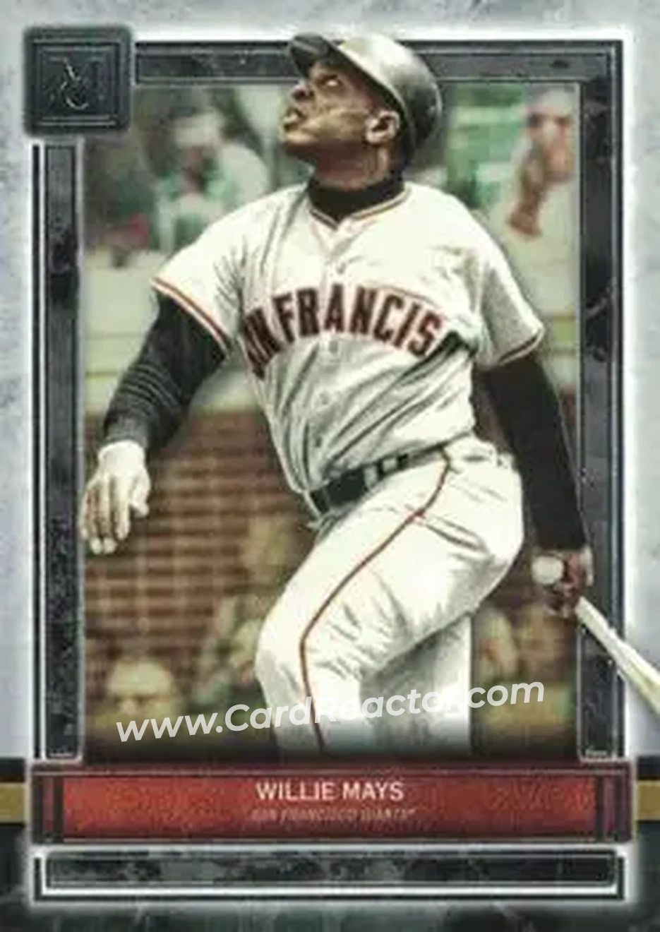 2020 Topps Museum Collection #1 - Willie Mays - San Francisco Giants
