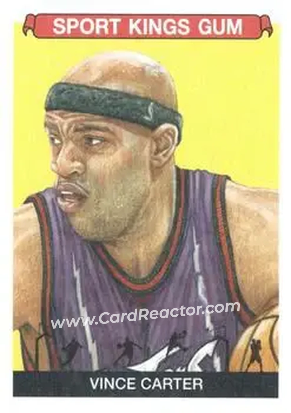 2021 Sportkings Volume 2 #86a - Vince Carter - Toronto Raptors
