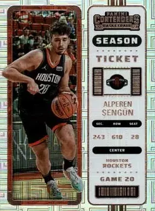 2022-23 Panini Contenders #91 - Alperen Sengun - Houston Rockets