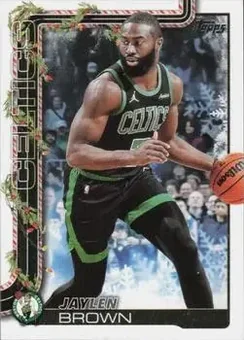 2025-26 Topps Holiday #H2 - Jaylen Brown - Boston Celtics