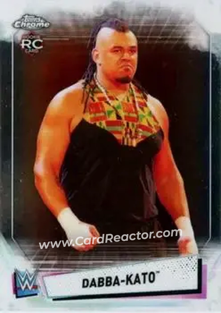 2021 Topps Chrome WWE #14 - Commander Azeez